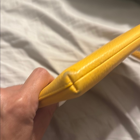 Tory Burch Vibrant Yellow Wristlet - Picture 2 of 7